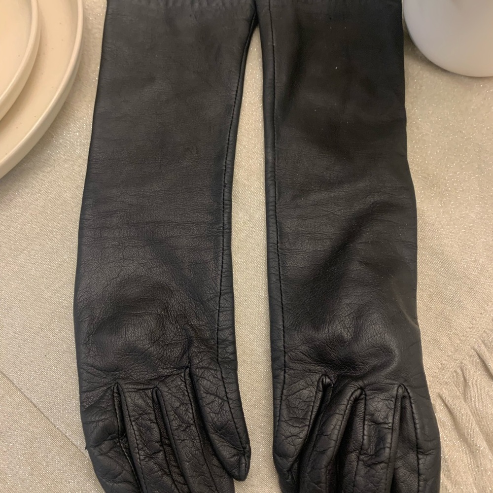 Intercontinental Mid Arm Leather Gloves - image 1
